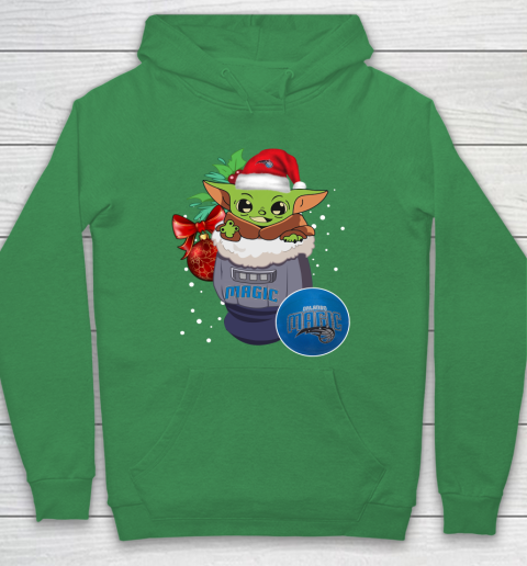 Orlando Magic Christmas Baby Yoda Star Wars Funny Happy NBA Hoodie 8