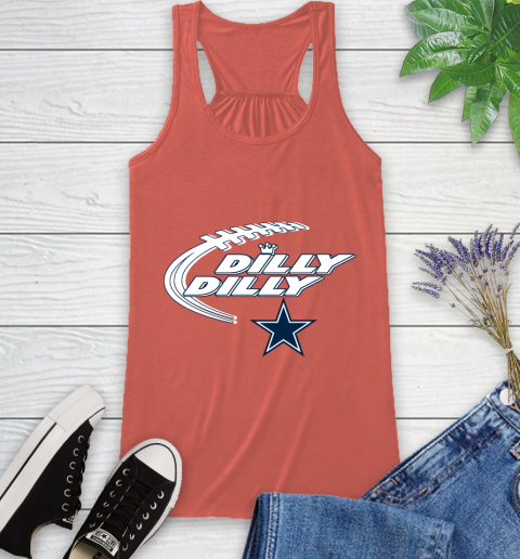 NFL Dallas Cowboys Dilly Dilly Football Sports Racerback Tank 4