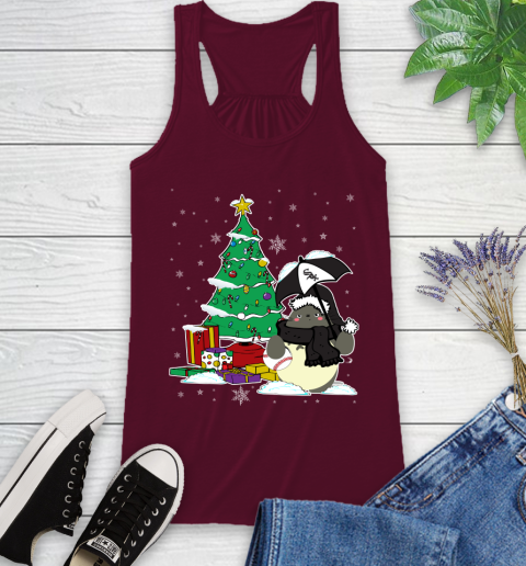 Cincinnati Reds MLB Baseball Cute Tonari No Totoro Christmas Sports (2) Racerback Tank 2