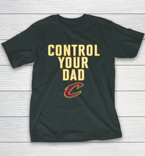 Cleveland Cavaliers Control Your Dad Youth T-Shirt 3
