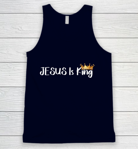 Jesus Is King Shirt Religious Christian Tank Top 2