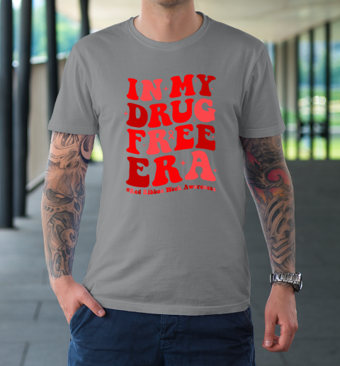Funny shop red shirt