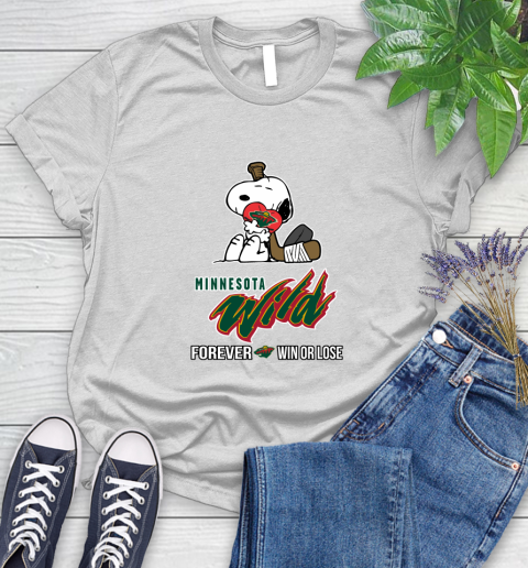 NHL The Peanuts Movie Snoopy Forever Win Or Lose Hockey Minnesota Wild 91