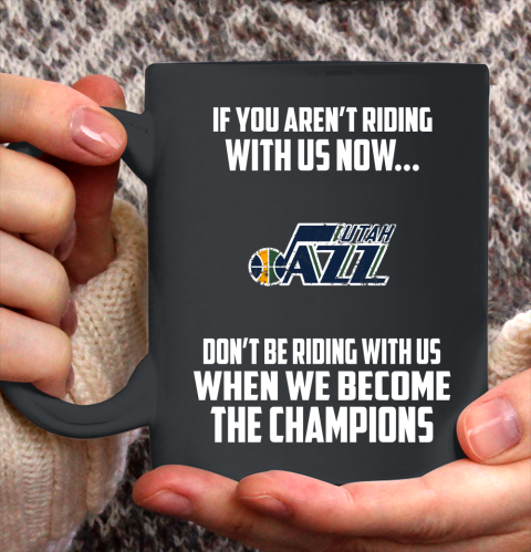 NBA Utah Jazz Basketball We Become The Champions Ceramic Mug 11oz