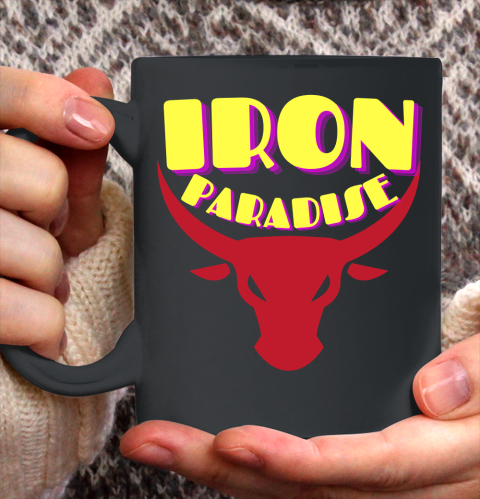 Iron Paradise Design Ceramic Mug 11oz