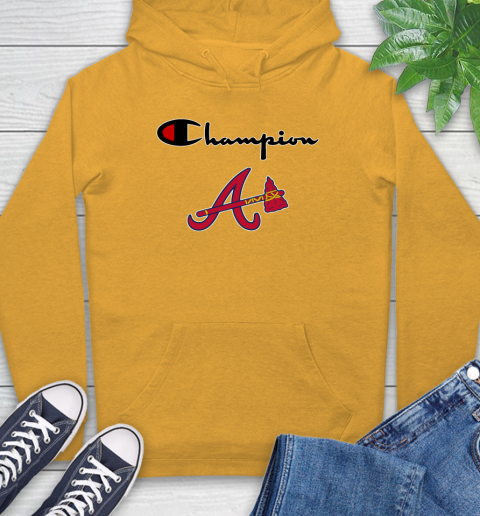 MLB Baseball Atlanta Braves Champion Shirt Hoodie