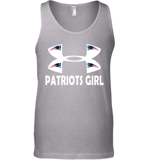 NFL New England Patriots Girl Under Armour Football Sports mqDULnoLkut unisex tank 17 95 151514 front sport grey