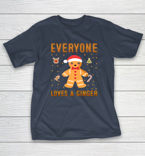 Everyone Loves A Ginger Funny Christmas T-Shirt 3