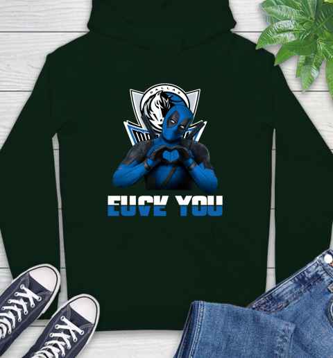 NBA Dallas Mavericks Deadpool Love You Fuck You Basketball Sports Hoodie 12