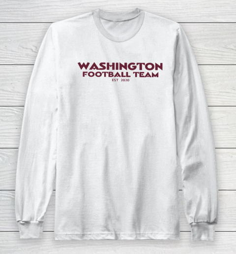 Washington Football Team Est 2020 Long Sleeve T-Shirt