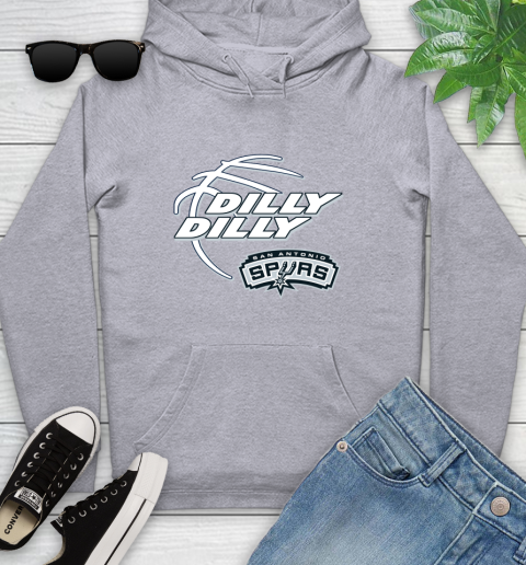 NBA San Antonio Spurs Dilly Dilly Basketball Sports Youth Hoodie 6