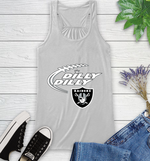 NFL Oakland Raiders Dilly Dilly Football Sports Racerback Tank