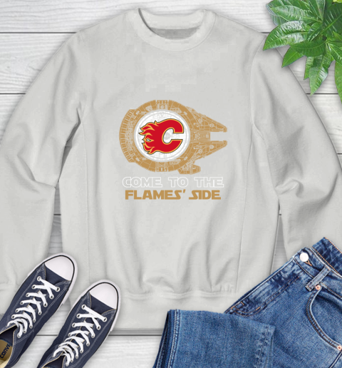 NHL Come To The Calgary Flames Wars Hockey Sports Sweatshirt 5