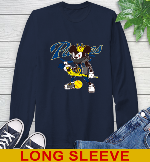 San Diego Padres MLB Baseball Mickey Peace Sign Sports Long Sleeve T-Shirt 4