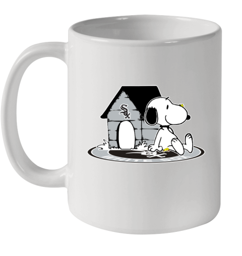 MLB Baseball Chicago White Sox Snoopy The Peanuts Movie Shirt Ceramic Mug 11oz