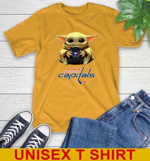NHL Hockey Washington Capitals Star Wars Baby Yoda Shirt 3