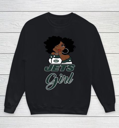 New York Jets Girl NFL Youth Sweatshirt