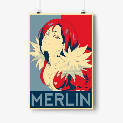 The Seven Deadly Sins MERLIN Poster
