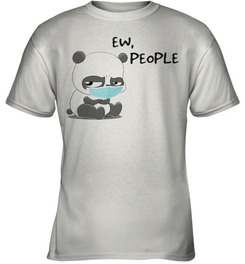 Panda Face Mask Ew People Youth T-Shirt