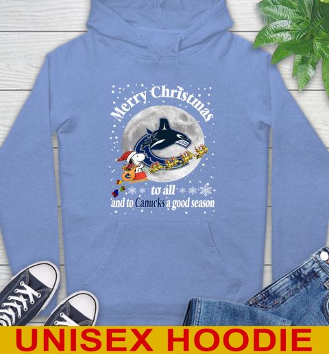Vancouver Canucks Merry Christmas To All And To Canucks A Good Season NHL Hockey Sports Hoodie 11