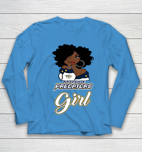 Nashville Predators Girl NHL Youth Long Sleeve 7