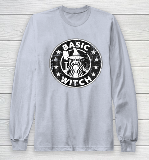 Basic Witch Halloween Vintage Style T Shirt T Shirt.3YSOT0UPCK Long Sleeve T-Shirt 6