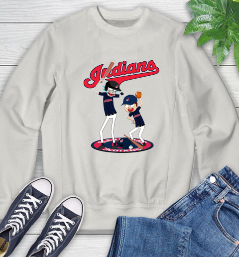 MLB Cleveland Indians Rick And Morty Baseball 36