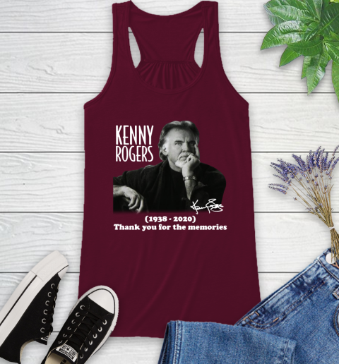 Kenny Rogers 1938 2020 signature thank you for the memories 38