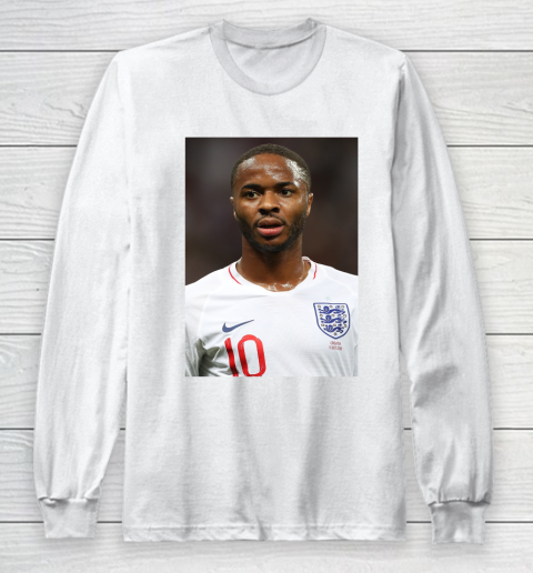 Sterling 10 England Football Team Long Sleeve T-Shirt