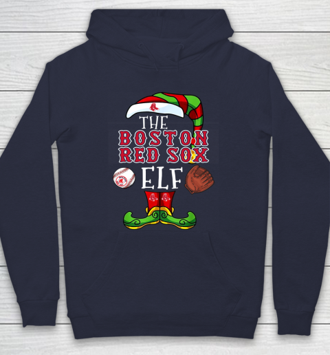 Boston Red Sox Christmas ELF Funny MLB Hoodie 2