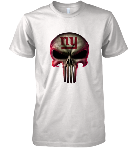 New York Giants The Punisher Mashup Football Premium Men's T-Shirt