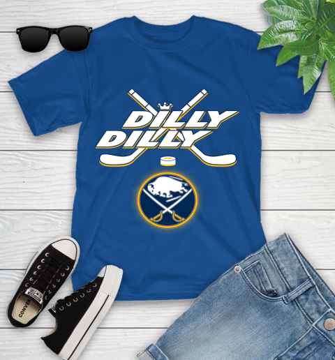 NHL Buffalo Sabres Dilly Dilly Hockey Sports Youth T-Shirt 9