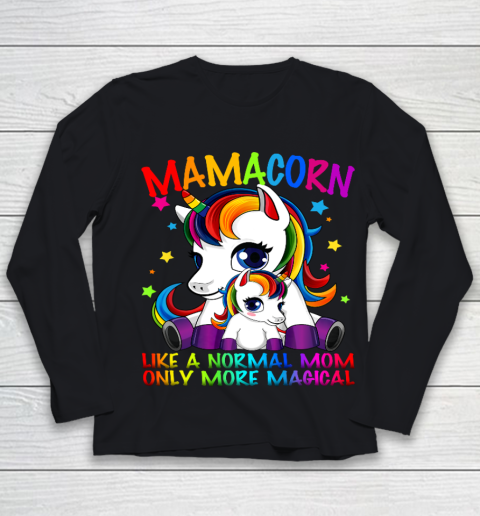 Mamacorn Mother s Day Youth Long Sleeve