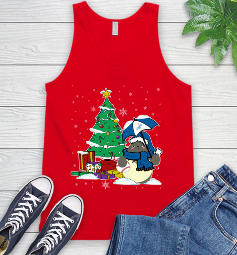 Los Angeles Dodgers MLB Baseball Cute Tonari No Totoro Christmas Sports Tank Top 5