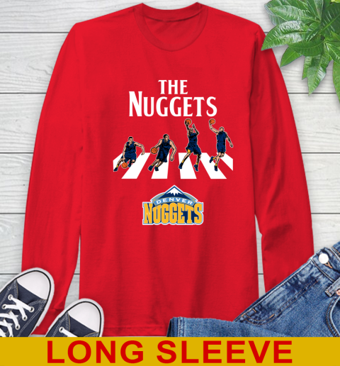 NBA Basketball Denver Nuggets The Beatles Rock Band Shirt Long Sleeve T-Shirt 12