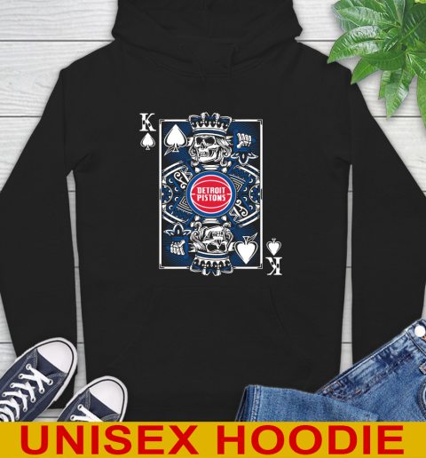 Detroit Pistons NBA Basketball The King Of Spades Death Cards Shirt Hoodie