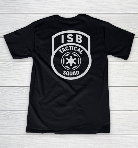 Tactical ISB Squad (print on front and back) Women's V-Neck T-Shirt 8