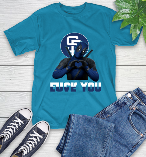 MLB San Diego Padres Deadpool Love You Fuck You Baseball Sports T-Shirt 9