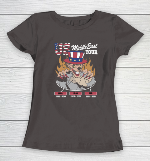 US Middle East Tour Iraq Iran AFG Women's T-Shirt 5