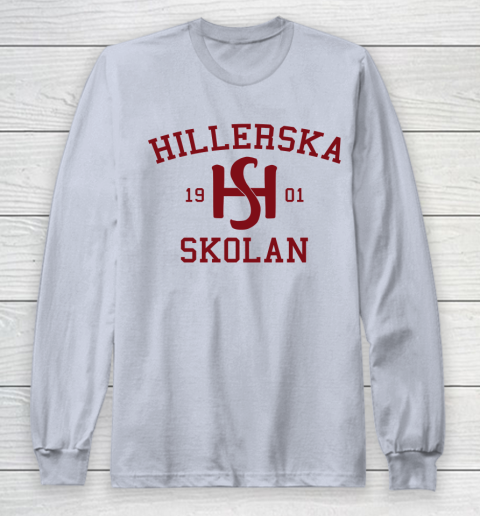 Hillerska Grey  Young Royals Hillerska School Long Sleeve T-Shirt 4