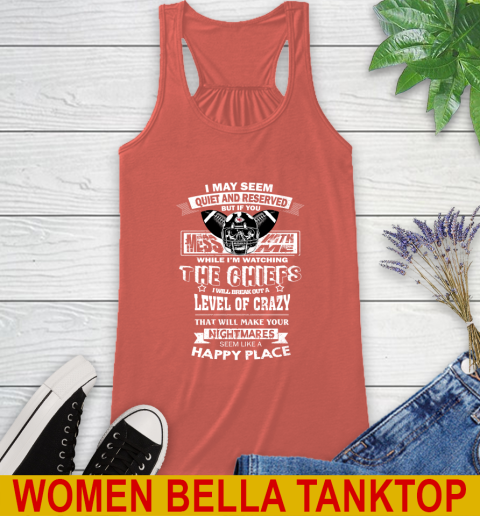 Kansas City Chiefs NFL Football If You Mess With Me While I'm Watching My Team Racerback Tank 4 Kansas City Chiefs NFL Football If You Mess With Me While I'm Watching My Team Racerback Tank - Image 4