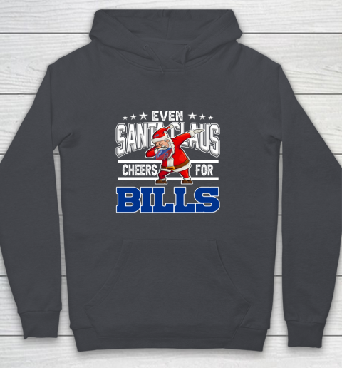 Buffalo Bills Even Santa Claus Cheers For Christmas NFL Youth Hoodie 5