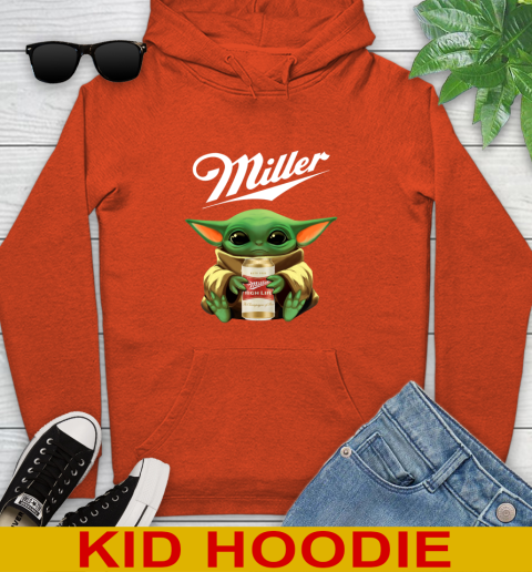 Star Wars Baby Yoda Hugs Miller High Life Beer Shirt 138