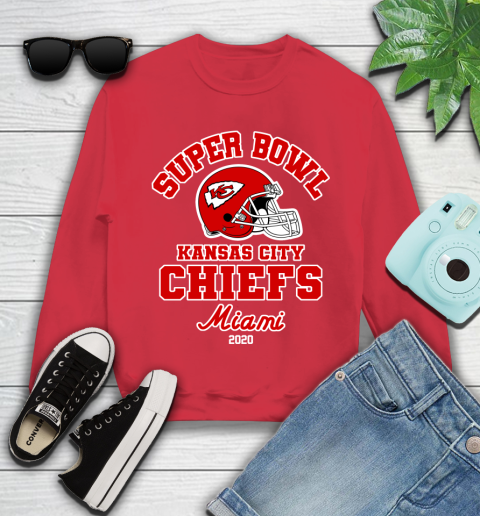 Kansas City Chiefs Super Bowl Champion Miami Logo 2020 NFL Shirts 111