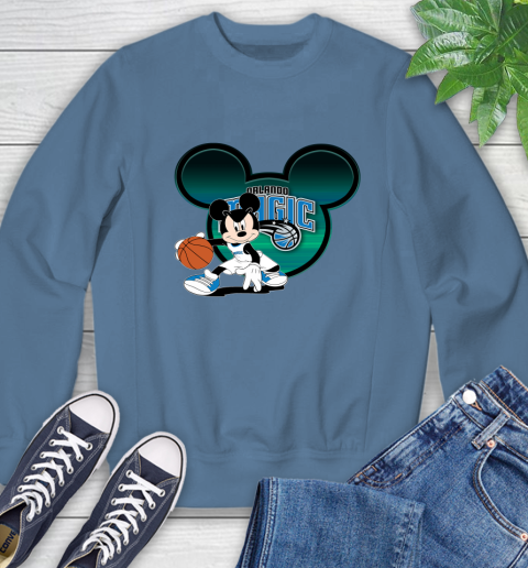 NBA Orlando Magic Mickey Mouse Disney Basketball Sweatshirt 7