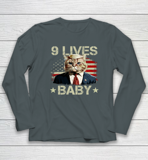 9 Lives Baby Trump Long Sleeve T-Shirt 3