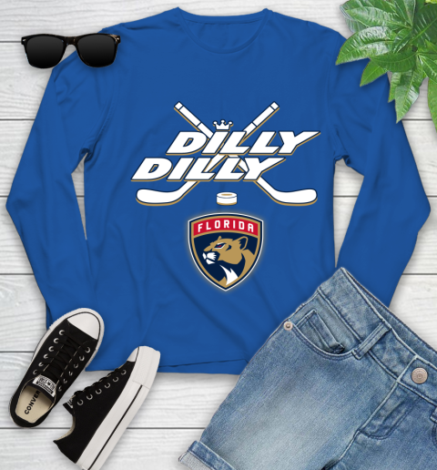 NHL Florida Panthers Dilly Dilly Hockey Sports Youth Long Sleeve 9