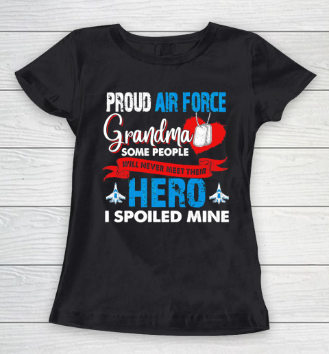 Veteran Shirt Proud Air Force Grandma Women's T-Shirt
