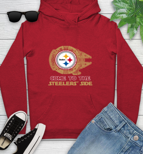NFL Come To The Pittsburgh Steelers Wars Football Sports Youth Hoodie 12