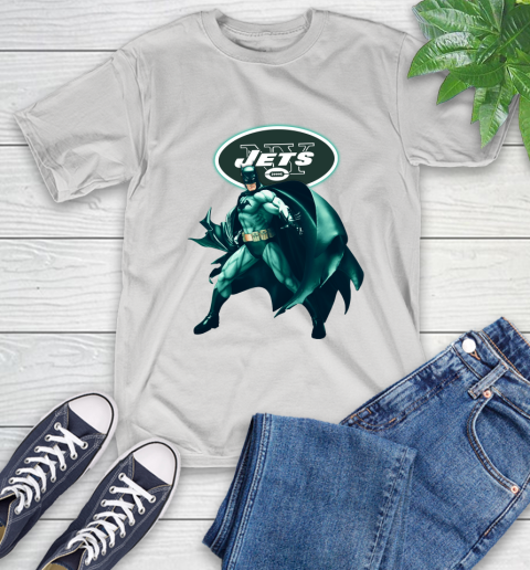 NFL Batman Football Sports New York Jets T-Shirt